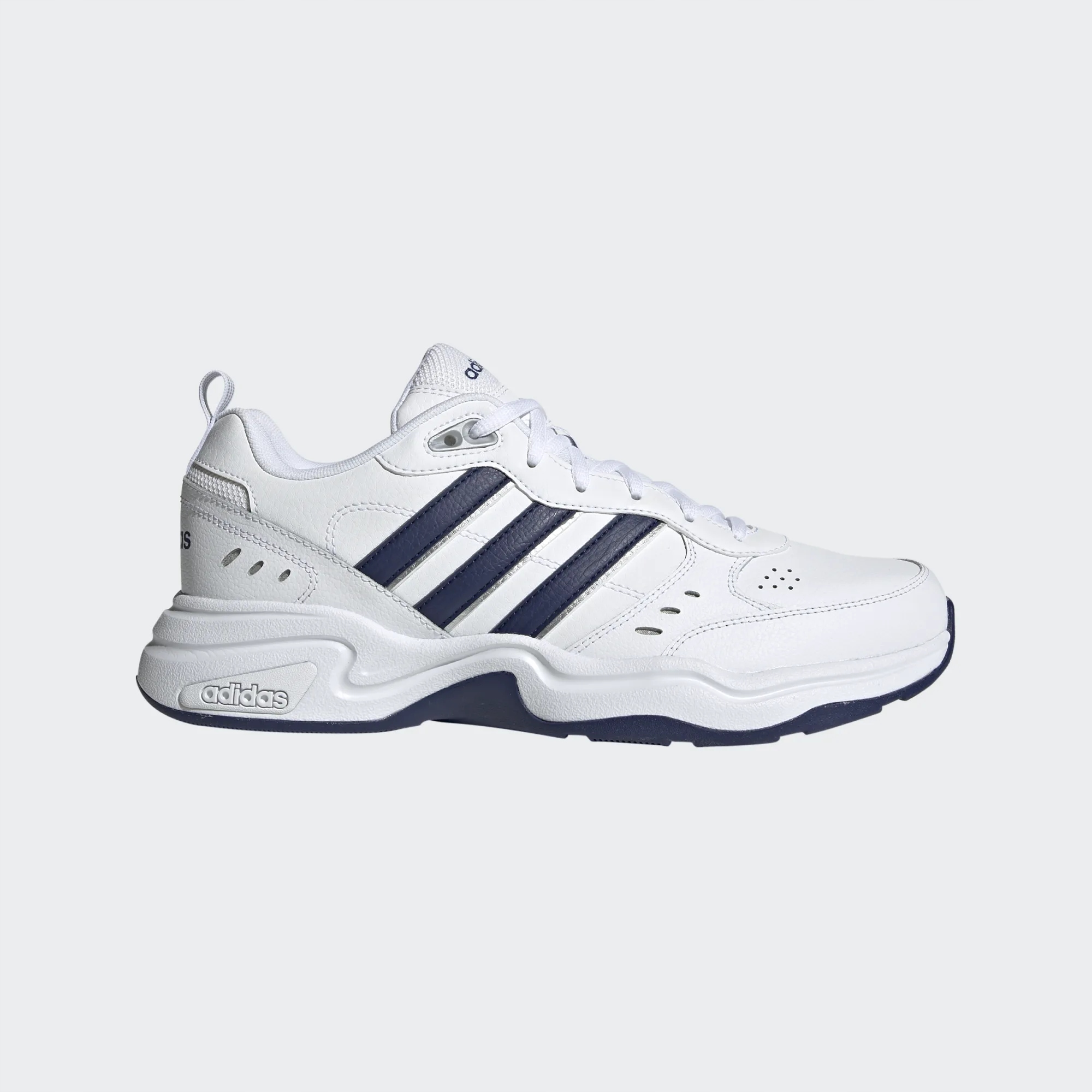 Adidas sportovní boty Strutter bílé z přírodní kůže EG2654 vel.