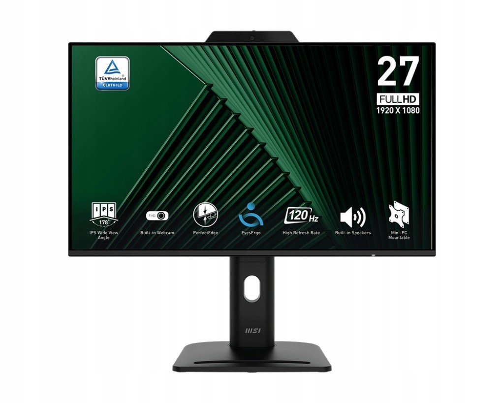 Msi Monitor 27 palcov Pro MP272PMG LED/FHD/Flat/120Hz/čierny