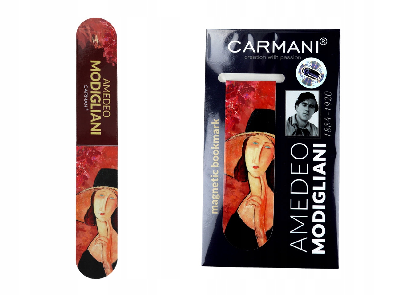 Zakładka magnetyczna A. Modigliani Kobieta w