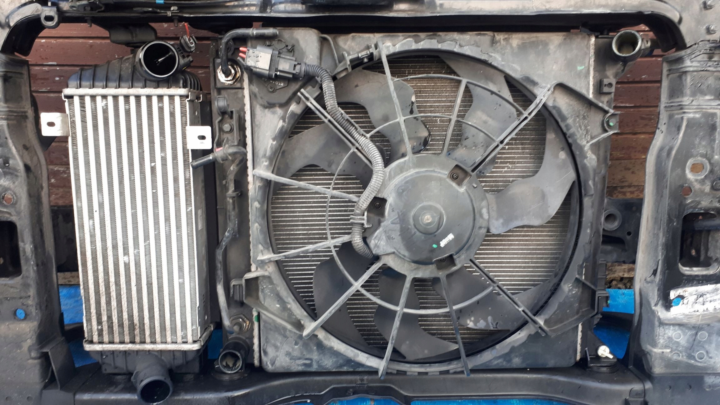 support panel for radiators KIA SPORTAGE IV 15-> 1.7 CRDI AUTOM