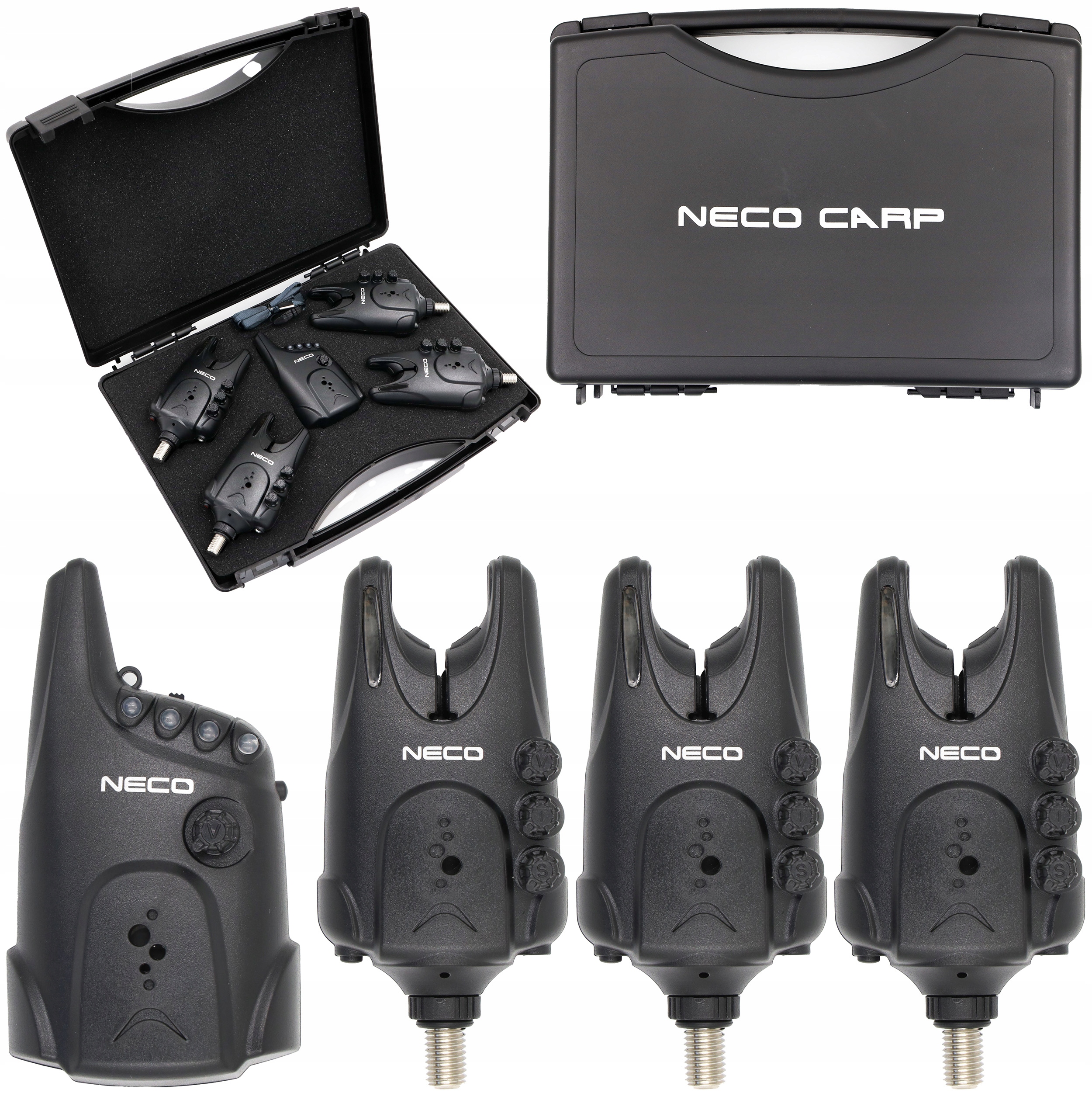 Sada Signalizátorů Záběru S Centrálou Neco 3+1 Zf-pro 103