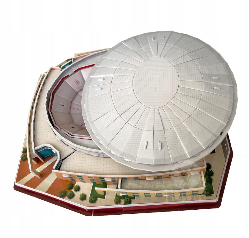 Arena HOUSTON ROCKETS Toyota Center Puzzle 3D Marka Habarri