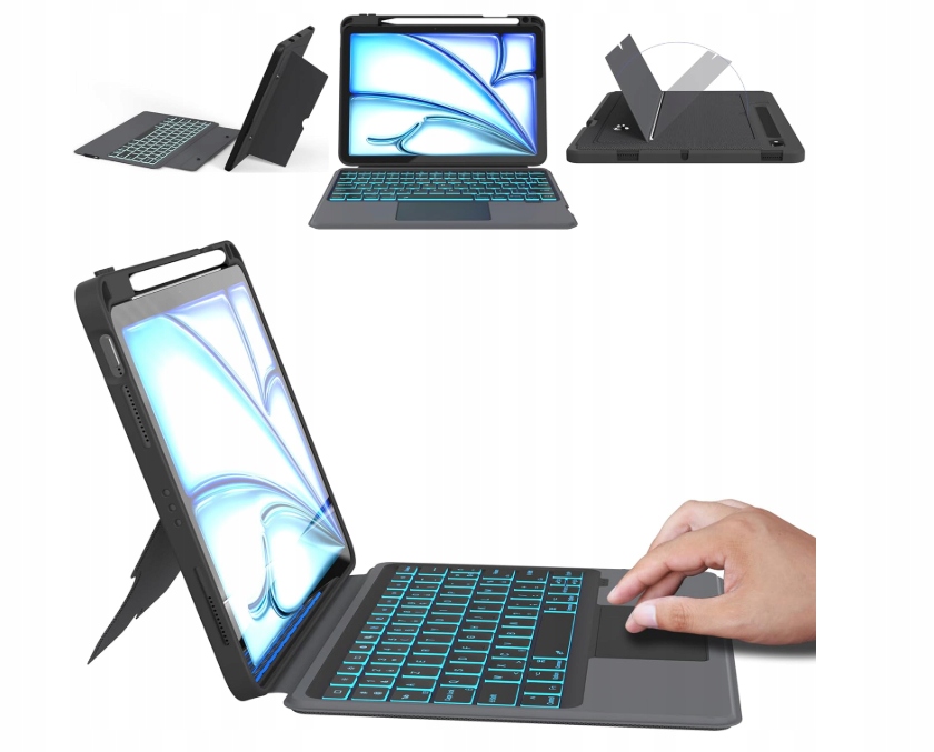 Odnímatelná klávesnice pro iPad Air 11 palců 2024 (M2)/iPad Air 5/Air 4/