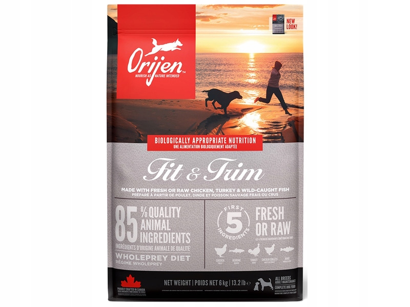 Karma dla psa Acana Orijen Fit & Trim Drób z jajkami i rybą 6 kg