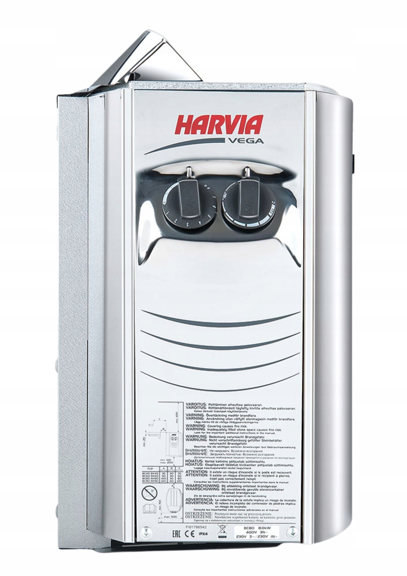 Kamna S Ovládáním Harvia Vega 8 kW BC80