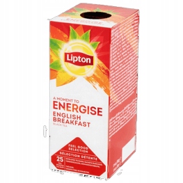 Levně Lipton Classic English Breakfast 25 sáčků x 2g