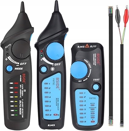 Bside FWT81 Tester síťových kabelů RJ11 RJ45