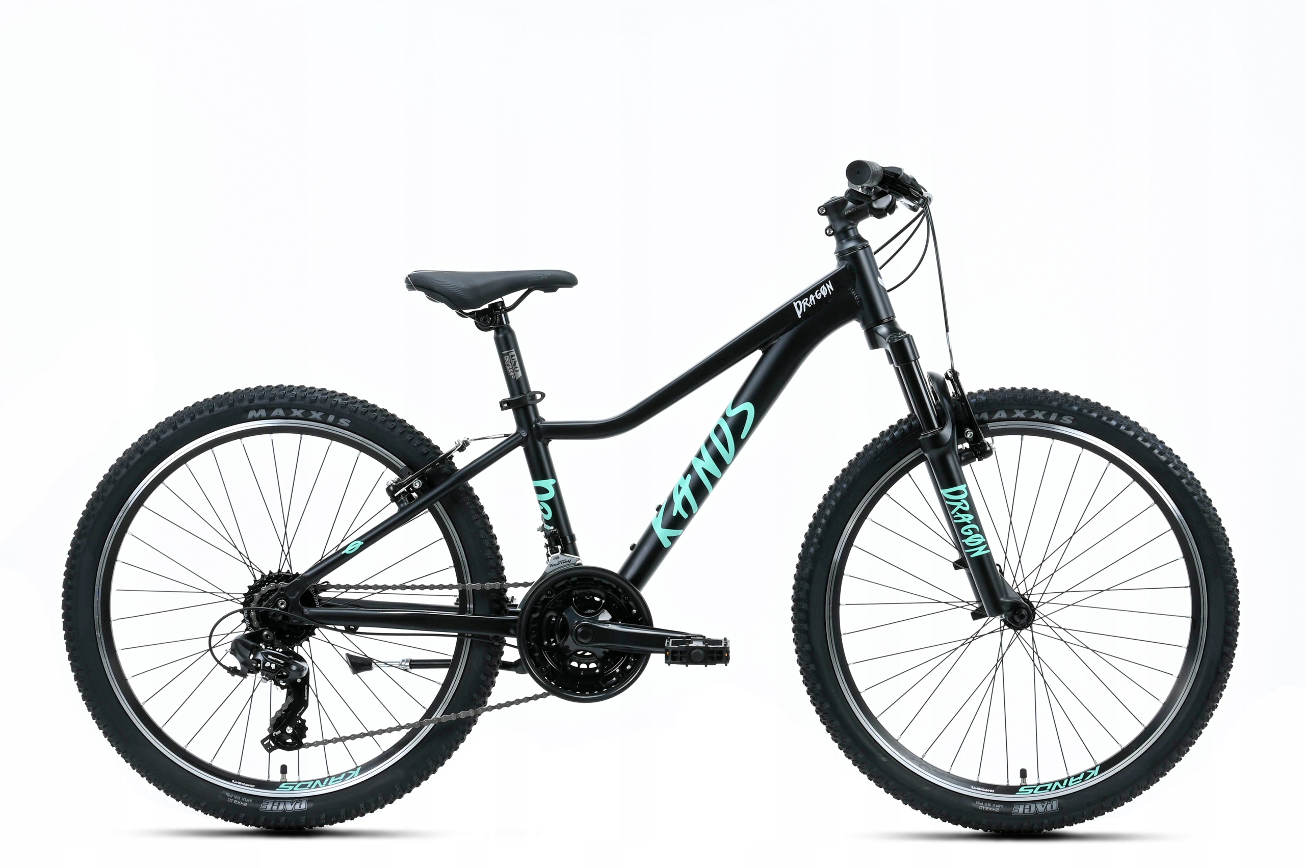 Rower Mtb 24 cale Kands Dragon młodzieżowy czarny 2026