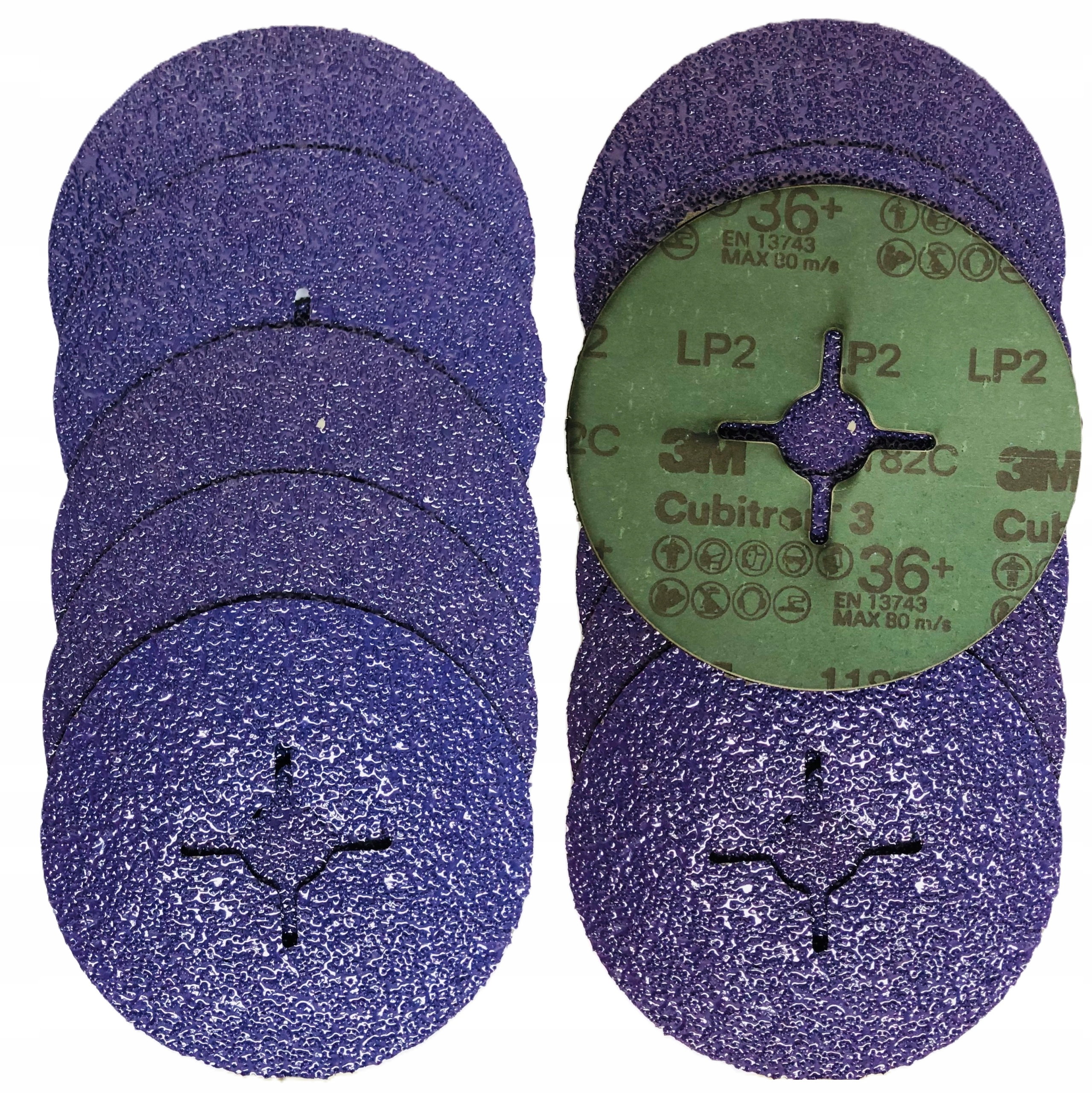 3M Cubitron 1182C Dysk fibrowy P36+ 125 mm x 22 mm 10 szt.