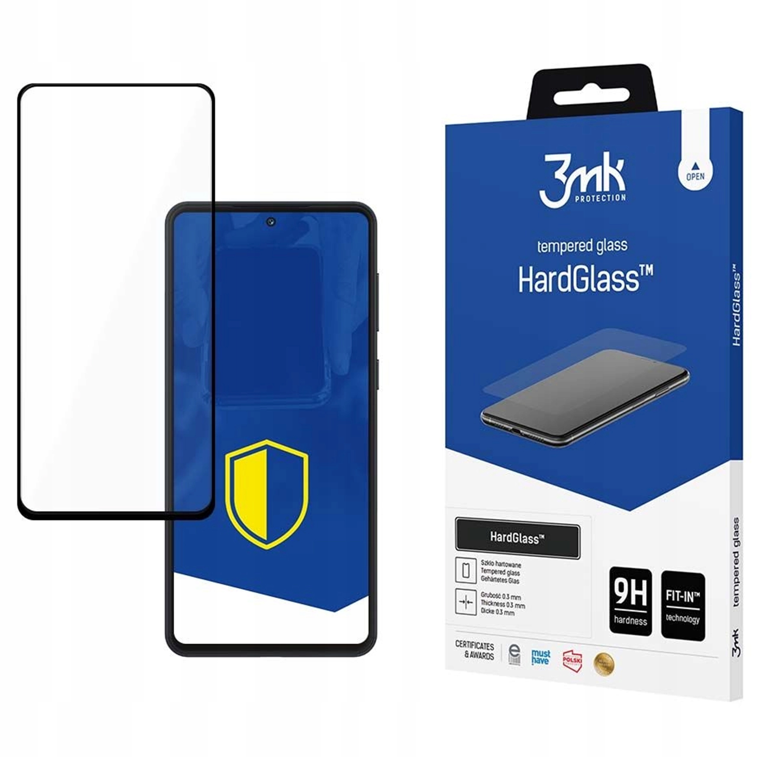 Szkło 9H 3mk HardGlass Max Lite na Samsung Galaxy M55