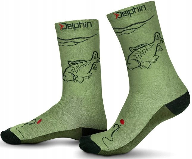 Skarpety Delphin Carp Roz. 41-46 Wędkarskie