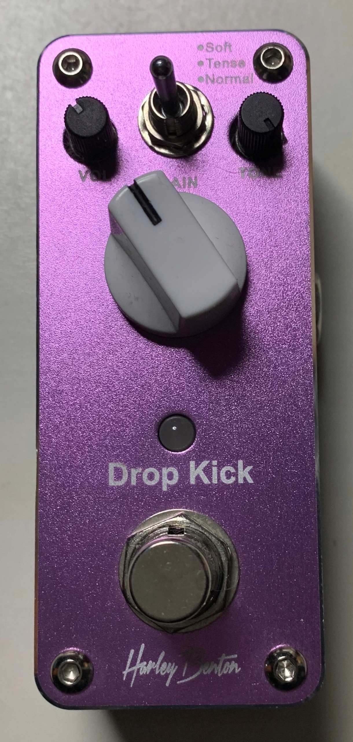 HARLEY BENTON MINISTOMP DROP KICK DISTORTION METAL OVERDRIVE EFEKT