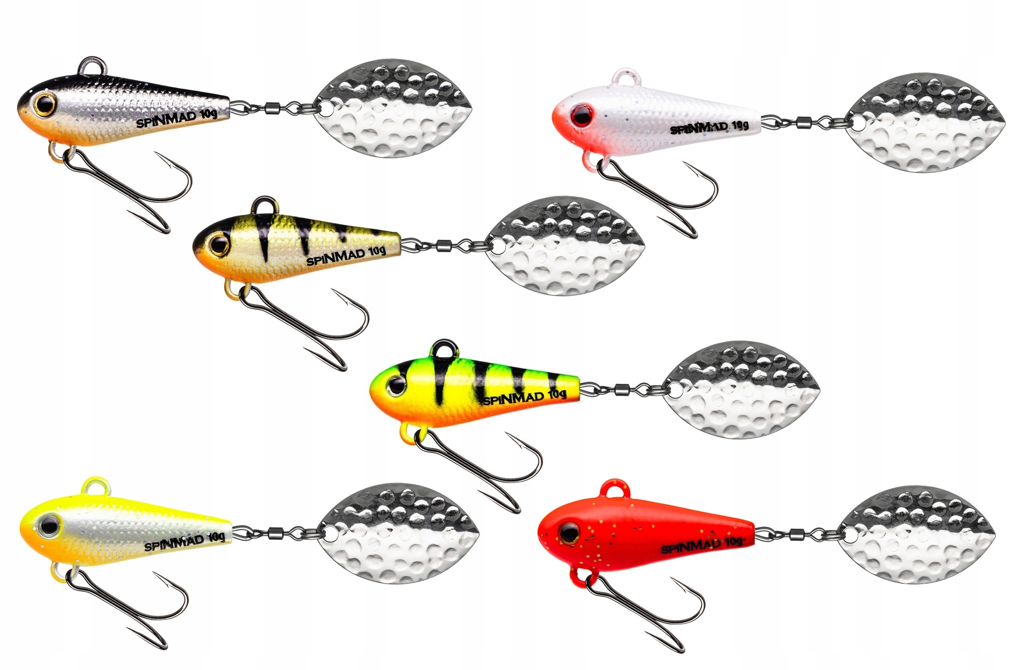 6 X Rotační Třpytka Vír 10gr /s.CC Box Na Okouni