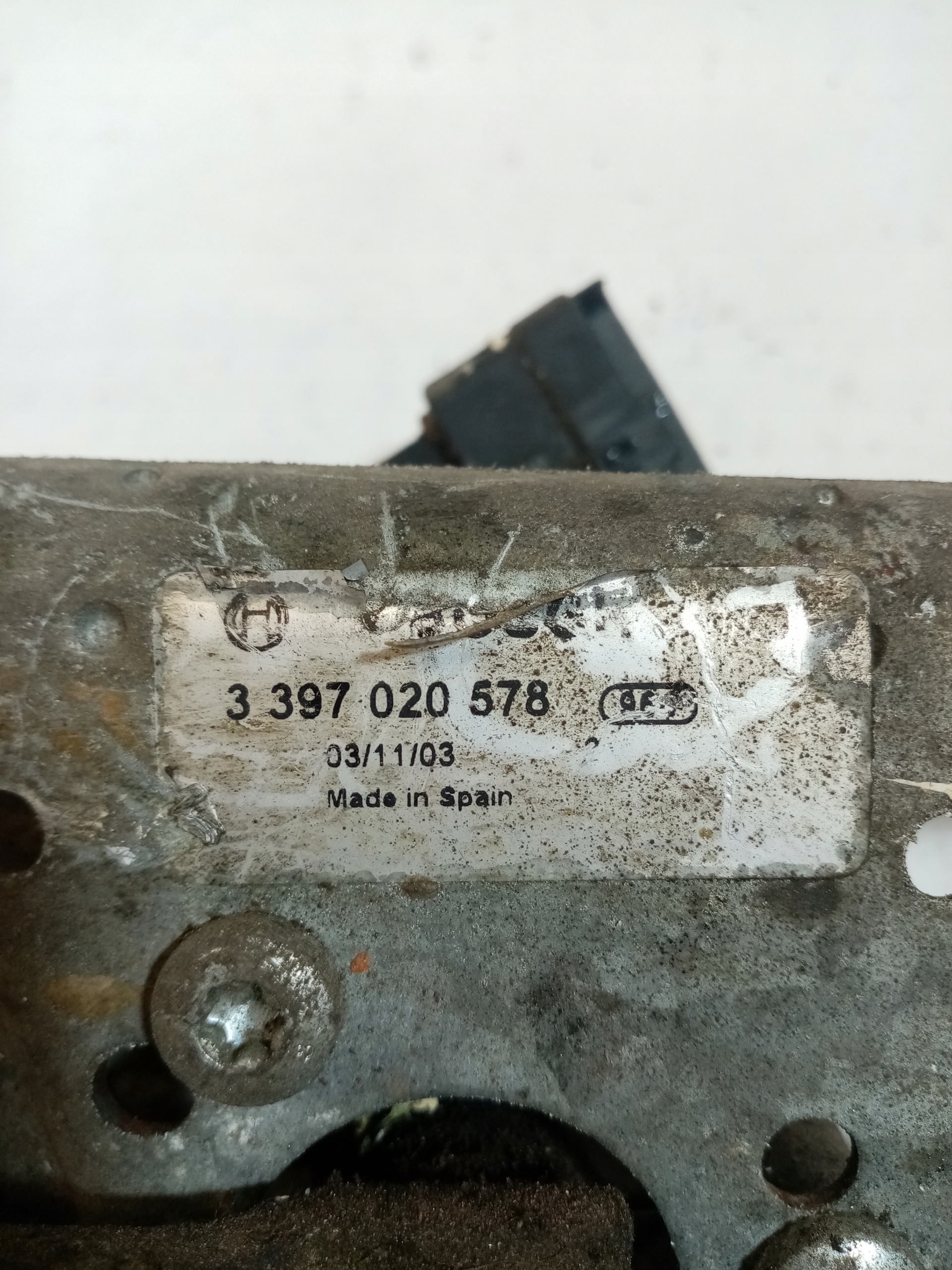 wiper mechanism front PEUGEOT 206