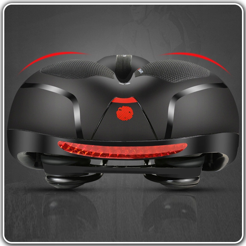 WYGODNE SIODEŁKO ROWEROWE PIANKA WYSOKO ELASTYCZNA + JARZMO DO MOCOWANIA Szerokość 205 mm