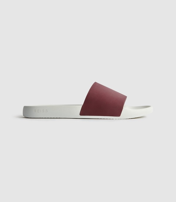 

614* Reiss Męskie Buty Klapki Klasyczne Z Logo 43