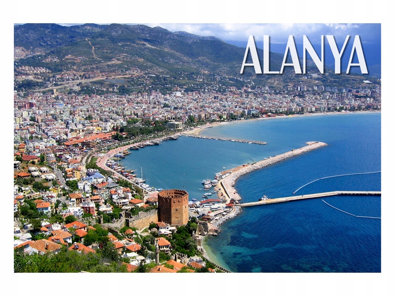 

Alanya Port Twierdza Magnes na lodówkę