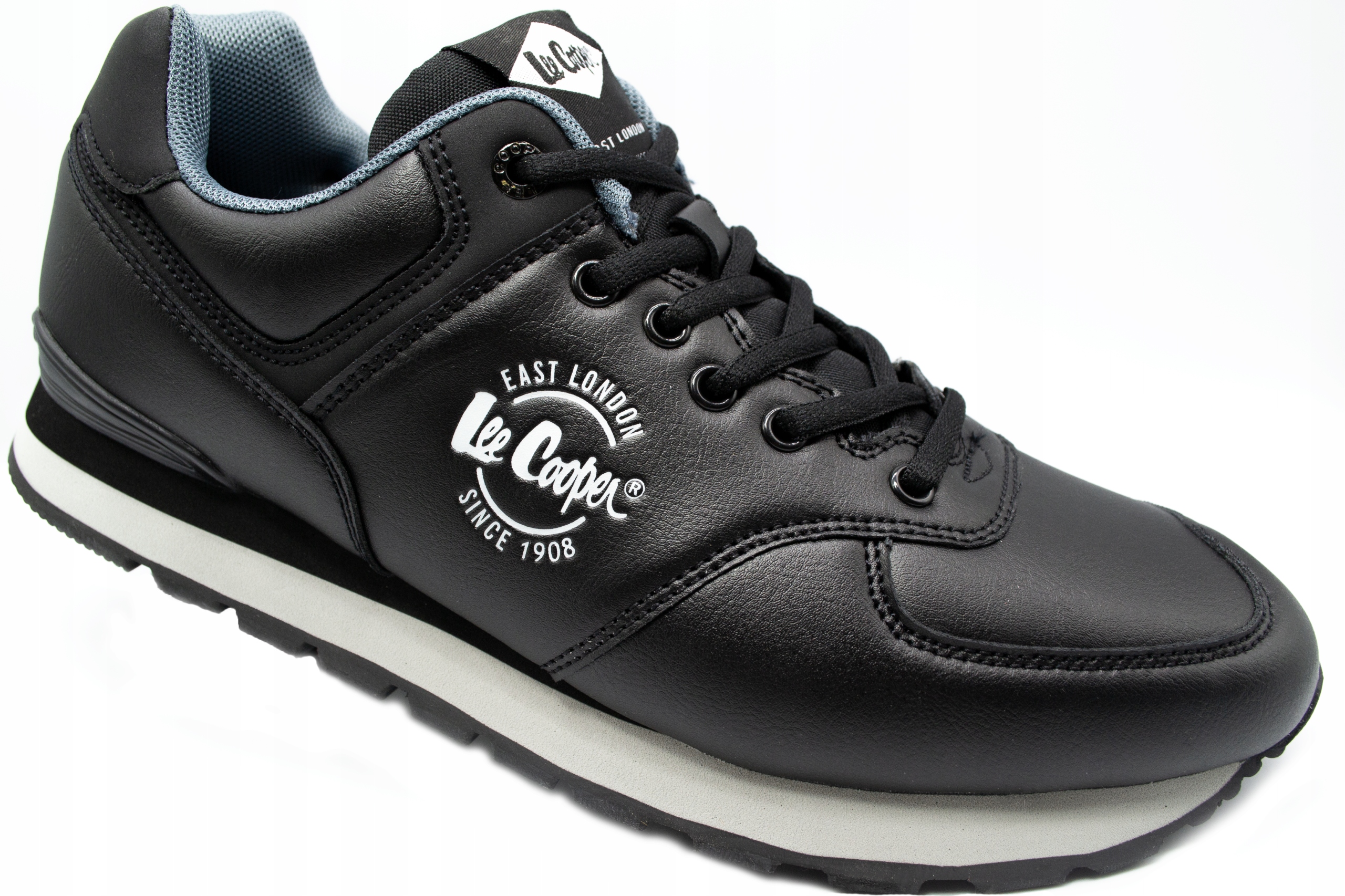 Pánská sportovní obuv Lee Cooper 3073M Pohodlné Tenisky Černá Lehká 40