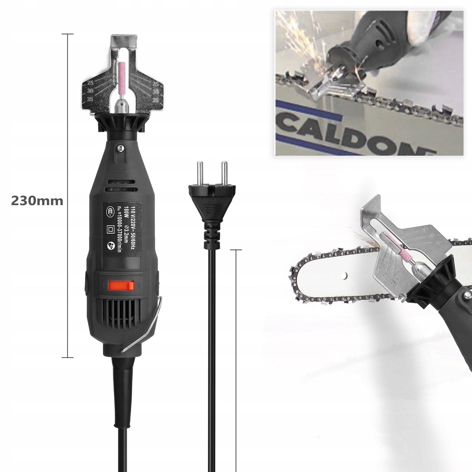 Ostrzałka do łańcucha chainsaw tools 180 W EAN (GTIN) 8581601382389