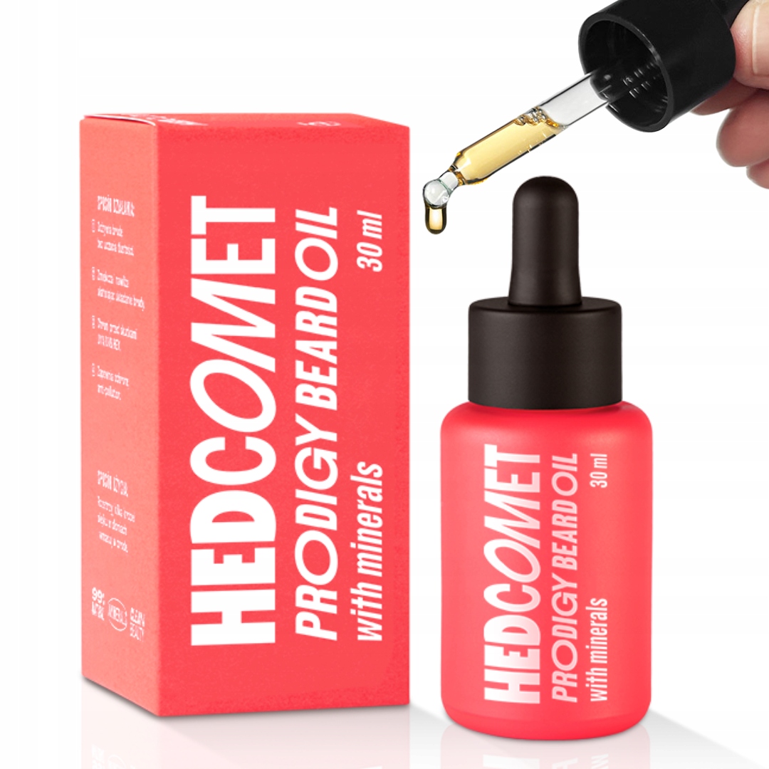 Kondicionační olej na vousy Hedcomet Prodigy Beard Oil s minerály 30 ml