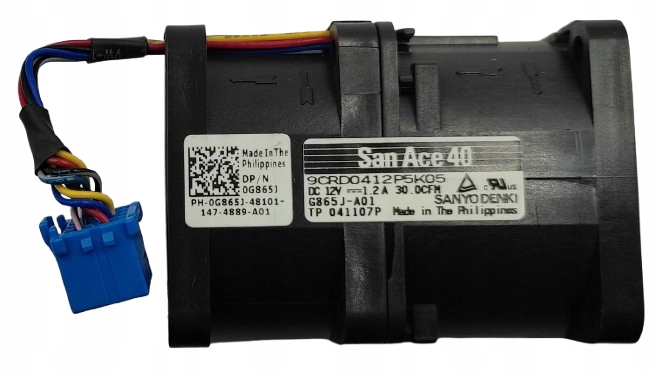 FAN DELL R410 0G865J 9CRD0412P5K05