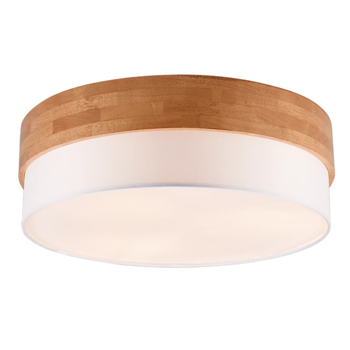 Lampa stropné svietidlo škandinávske drevo biela Trio