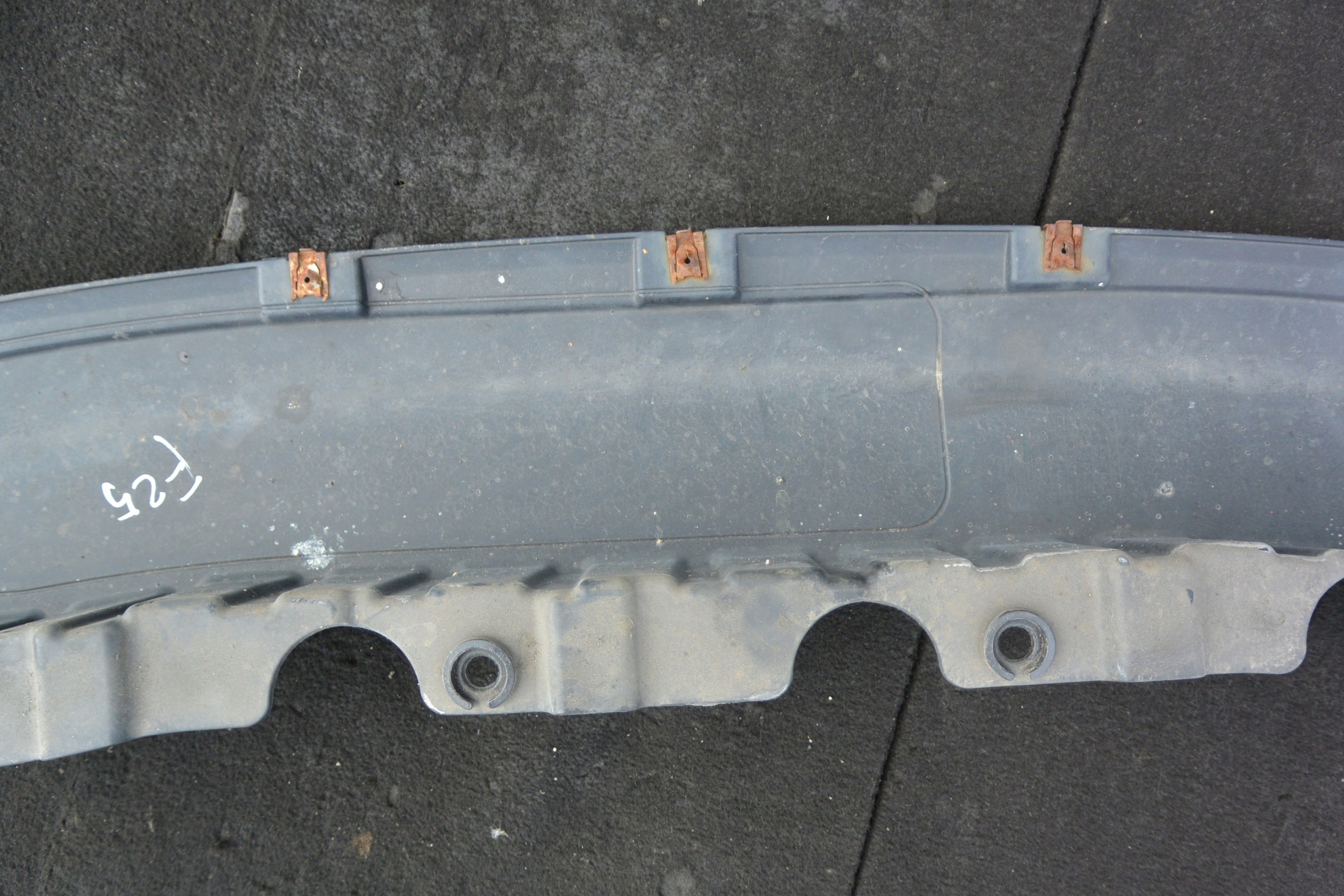 cover support below bumper rear BMW X3 F25 7237454