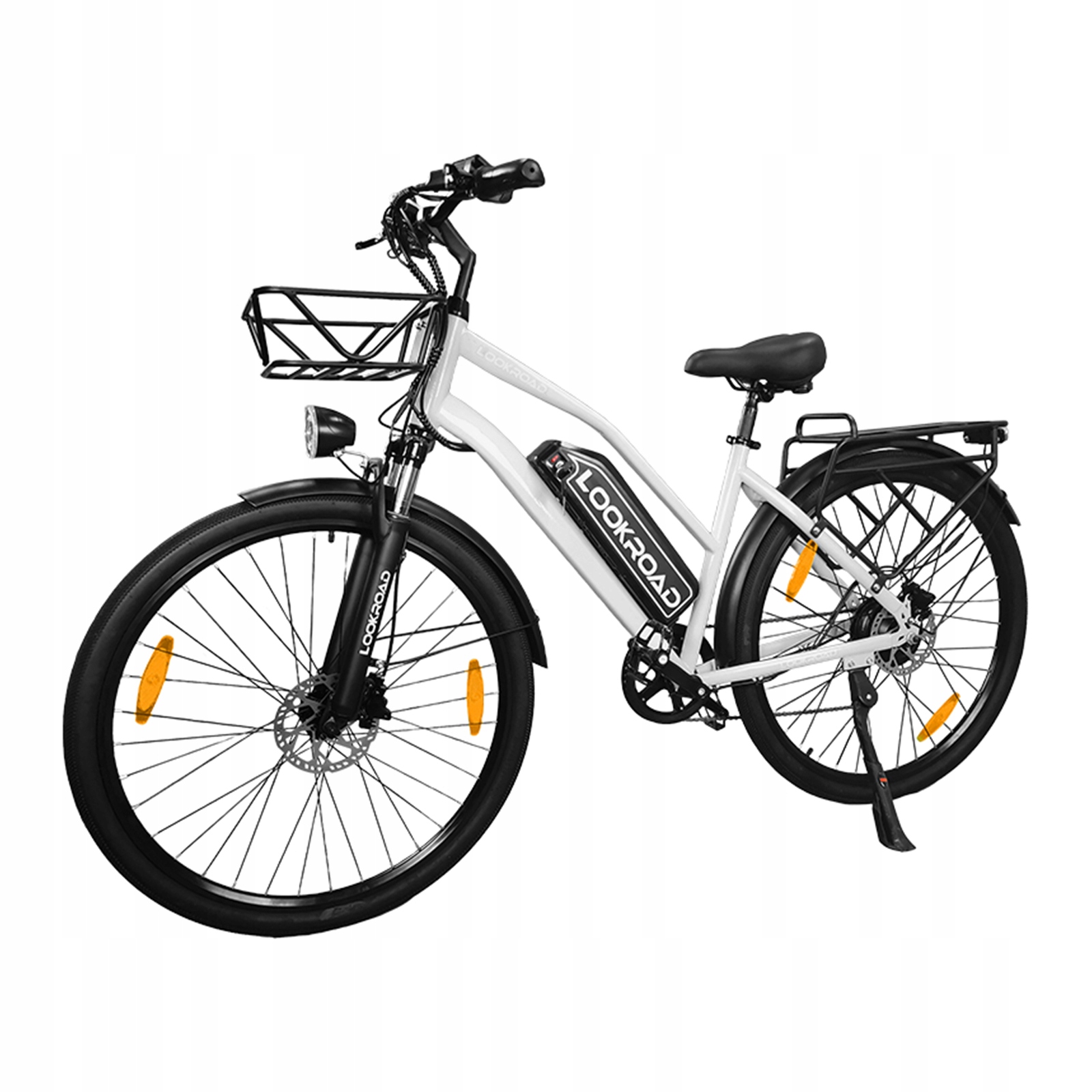 Rower elektryczny 28'' – 250W 36V 23Ah 7-biegowy Shimano, IP54 w czerni