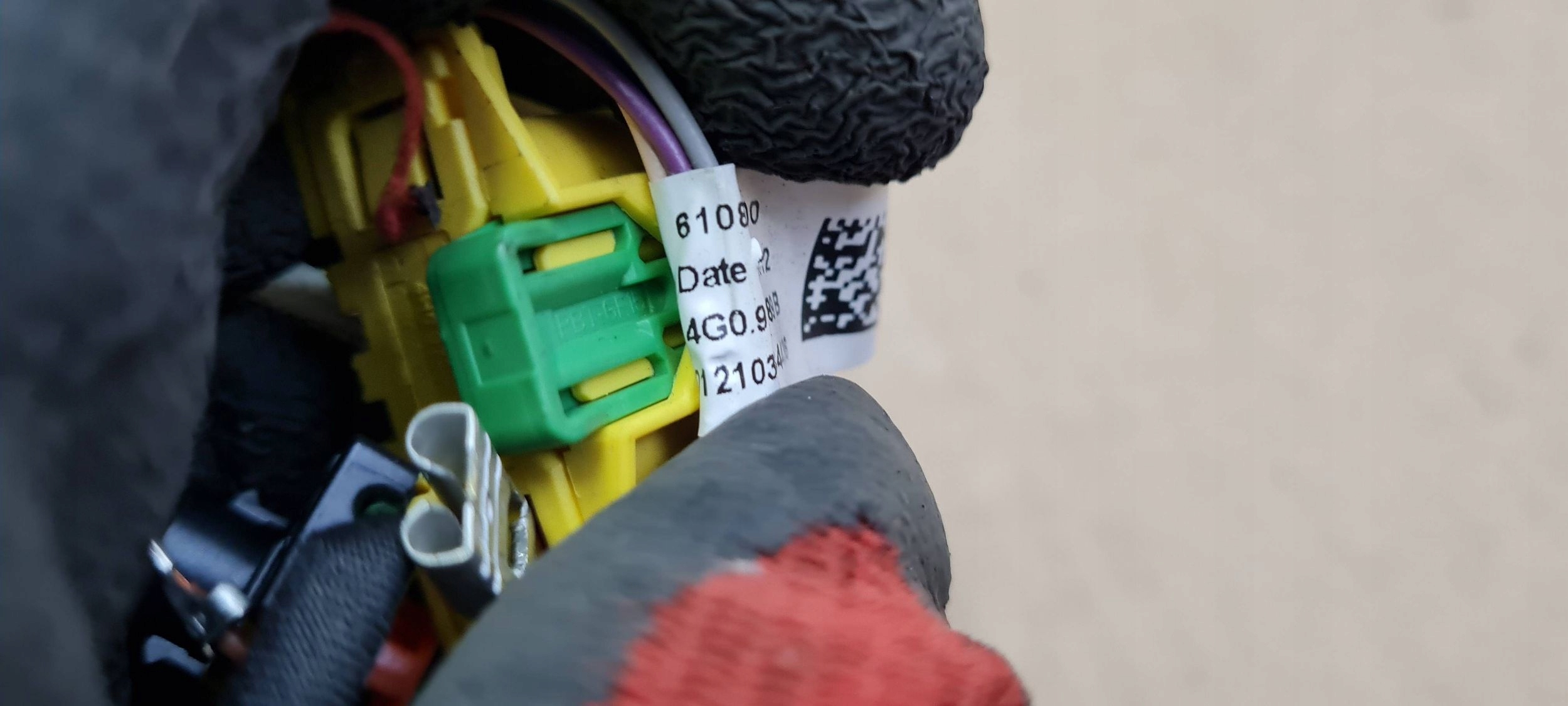 A7 4G Câblage AIR BAG MULTIFUNKCJA Volant 4G0971589B A6 C7 4G
