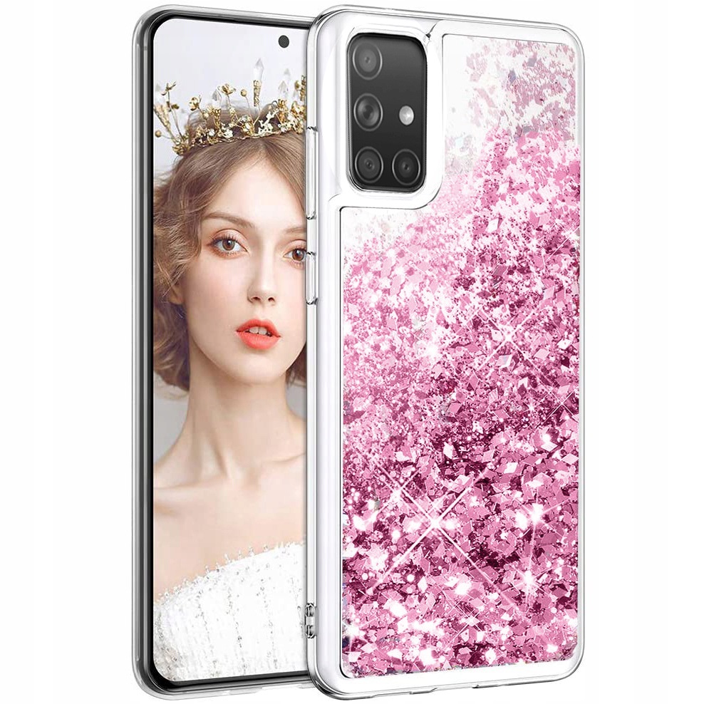 

Etui Brokatowe Liquid Do Samsung Galaxy A71/A71 5G