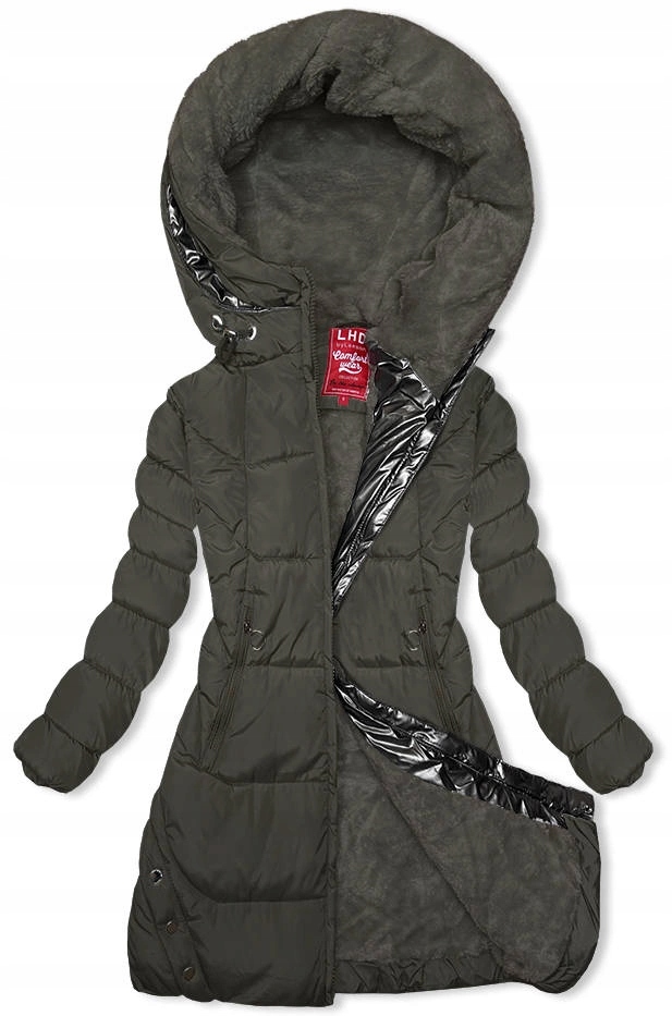 Zimní Bunda Kapuce 2M-231 Khaki S (36)