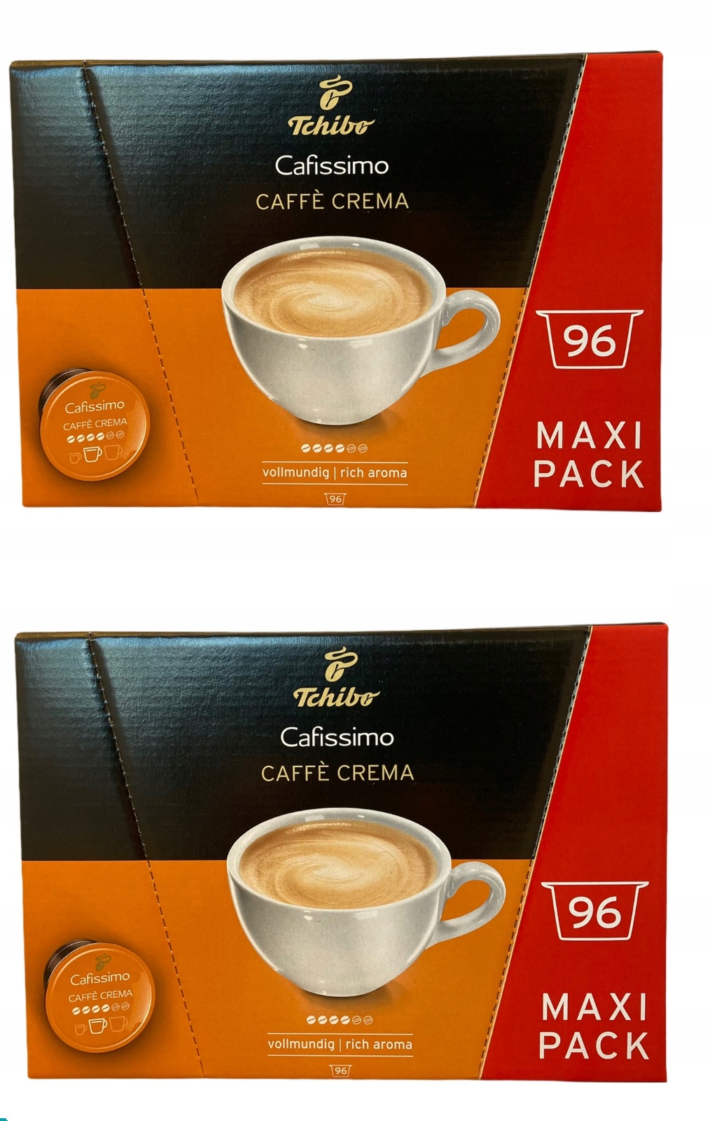 Kapsułki Tchibo Cafissimo Vollmundig 2 x 96 szt