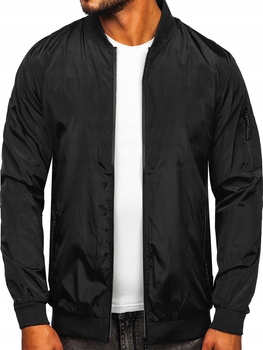 Pánská Přechodová Bunda Černá W3908 DENLEY_2XL