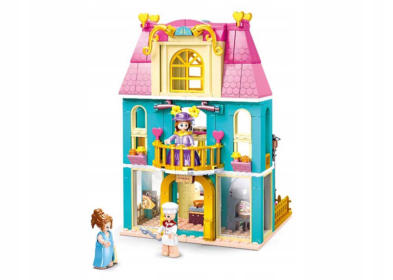 

Klocki Miasteczko Dom Pizzeria 287 El. Komp. Z Leg