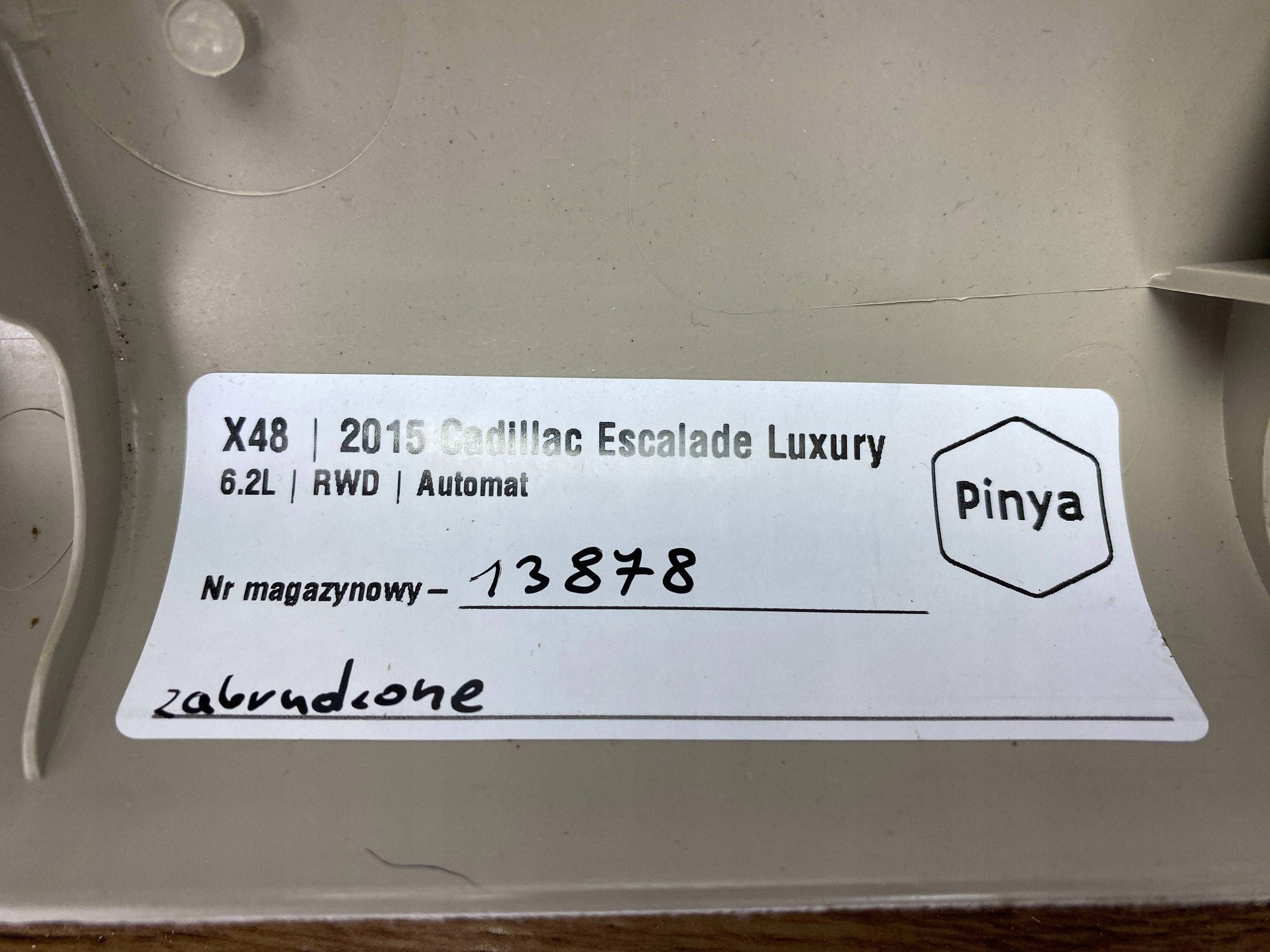 Blende Abdeckung slupka A Cadillac Escalade IV 2015+