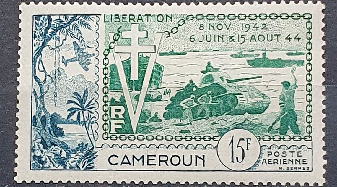 KOLONIE FRANCUSKIE KAMERUN ** 1954 MI 304