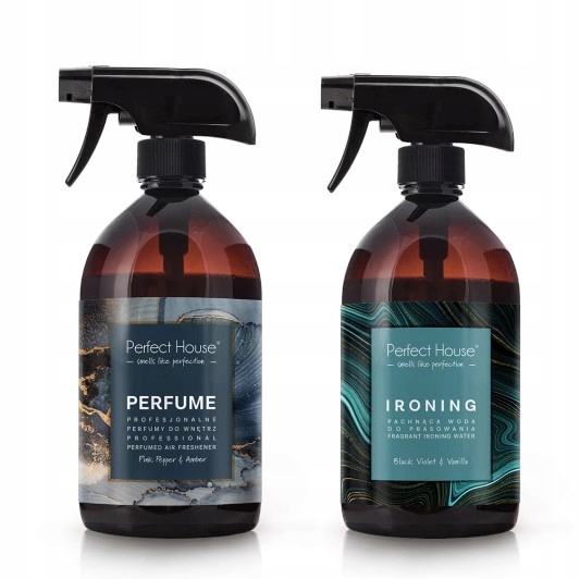PERFECT HOUSE ZESTAW PERFUMY AMBER+WODA PERFUMOWAN