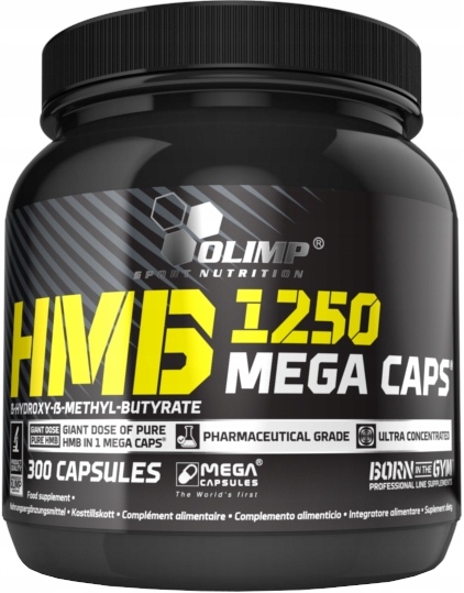 Olimp Hmb 1250 Mg 300 Kapslí Beztuková Hmota