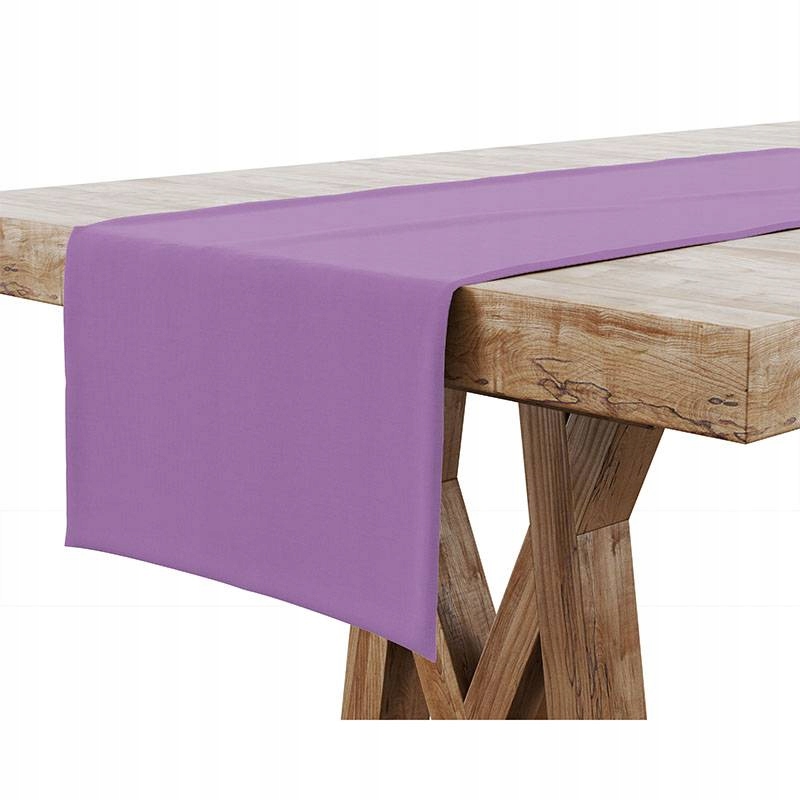 

Lawendowy Bieżnik Plamoodporny Stół wymiar 40x260
