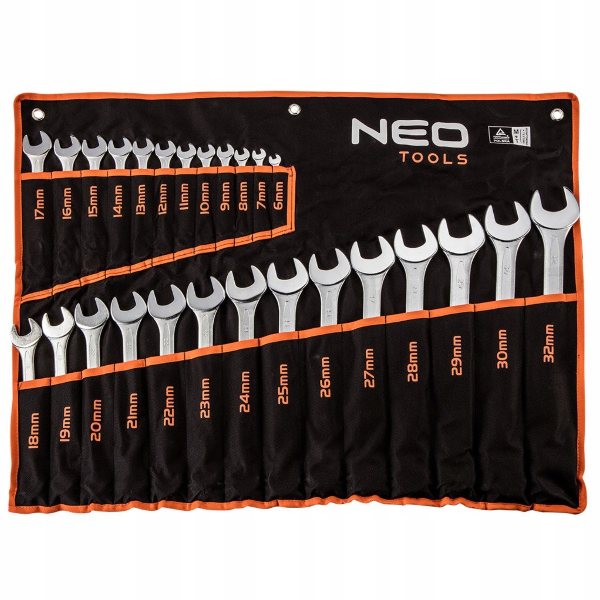 Neo Tools Očkoploché Kľúče 6-32 MM Sada 26 Ks 09-754
