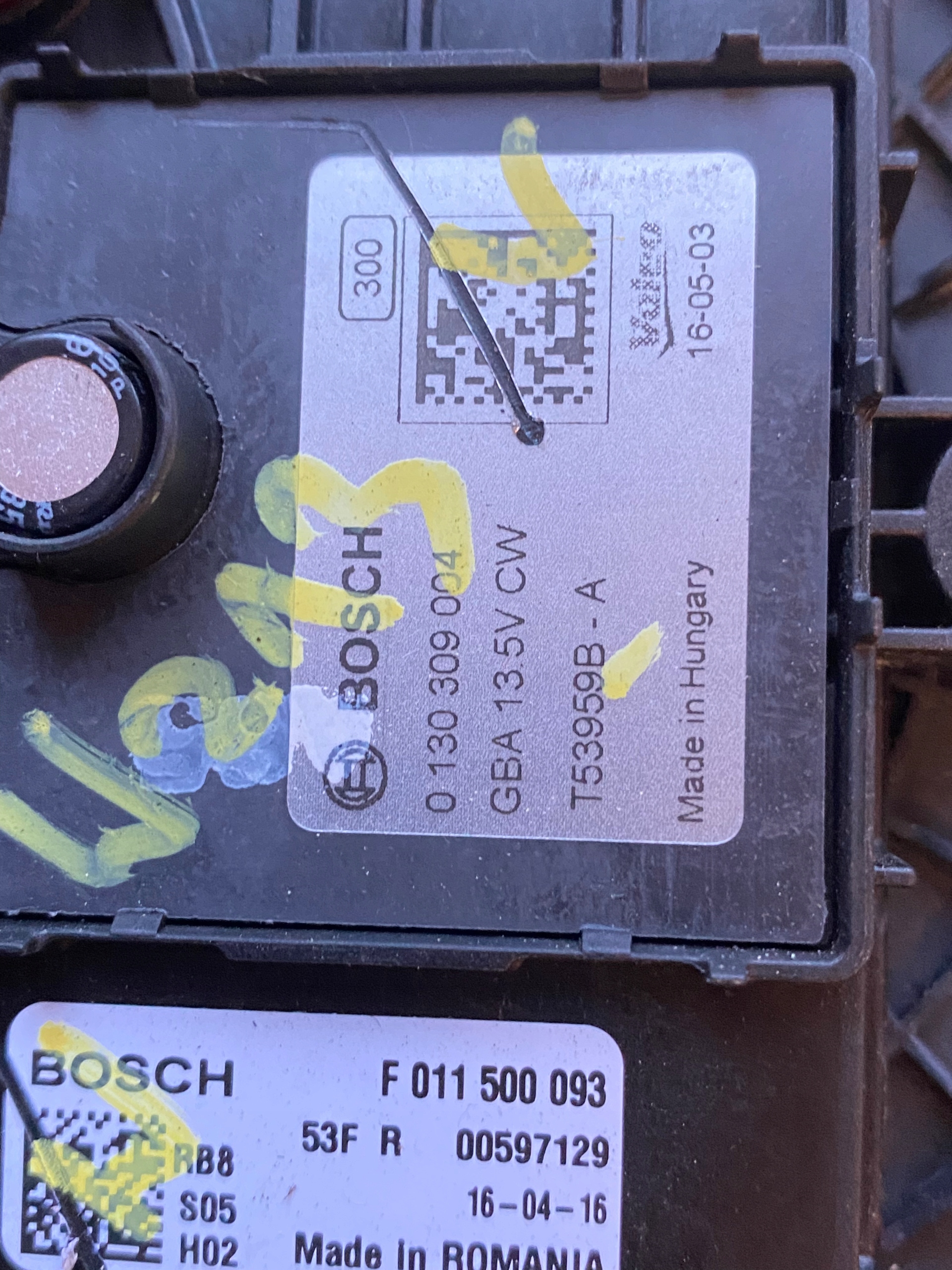 REZYSTOR DMUCHAWY F011500093 MERCEDES W205 213 Numer katalogowy części 258690