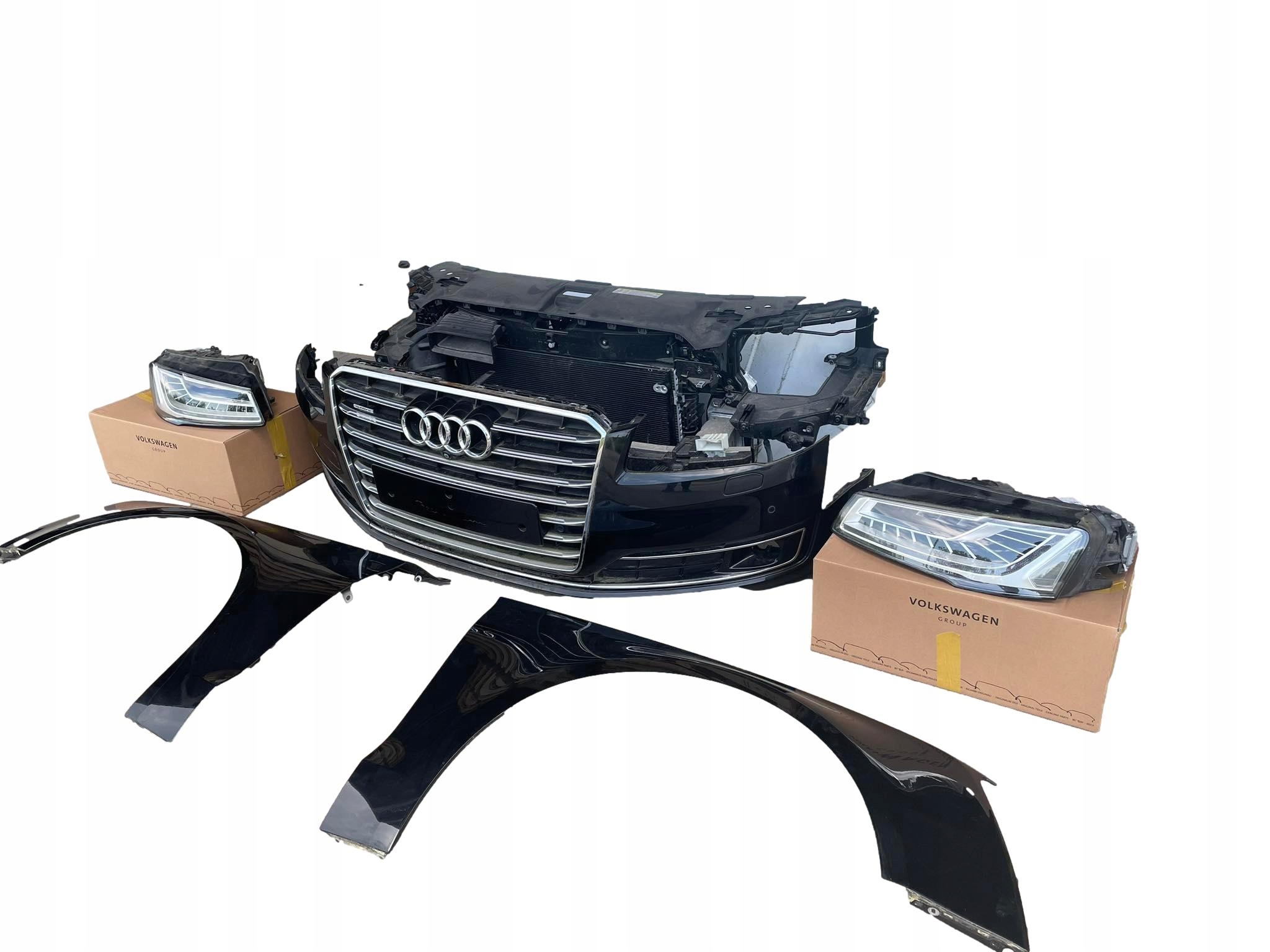 AUDI A8 D4 3tdi РЕСТАЙЛІНГ ПЕРЕДНЯ ПАНЕЛЬ ПЕРЕДНІЙ ПОСИЛЕННЯ РАДІАТОРИ