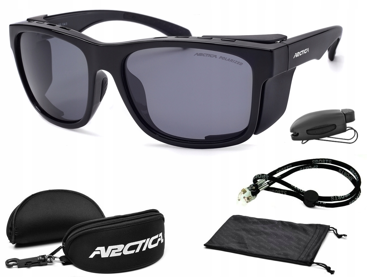 Arctica Okulary S-355 Górskie Przeciwsłoneczne Polaryzacyjne Gratisy UV400