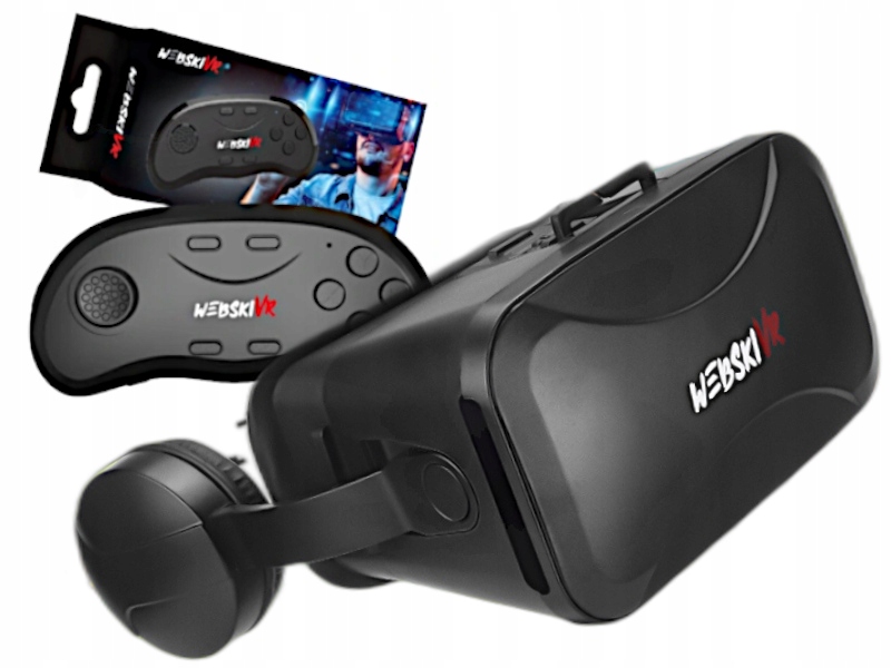 Brýle Vr Brýle pro telefon Sluchátka Gamepad Bt