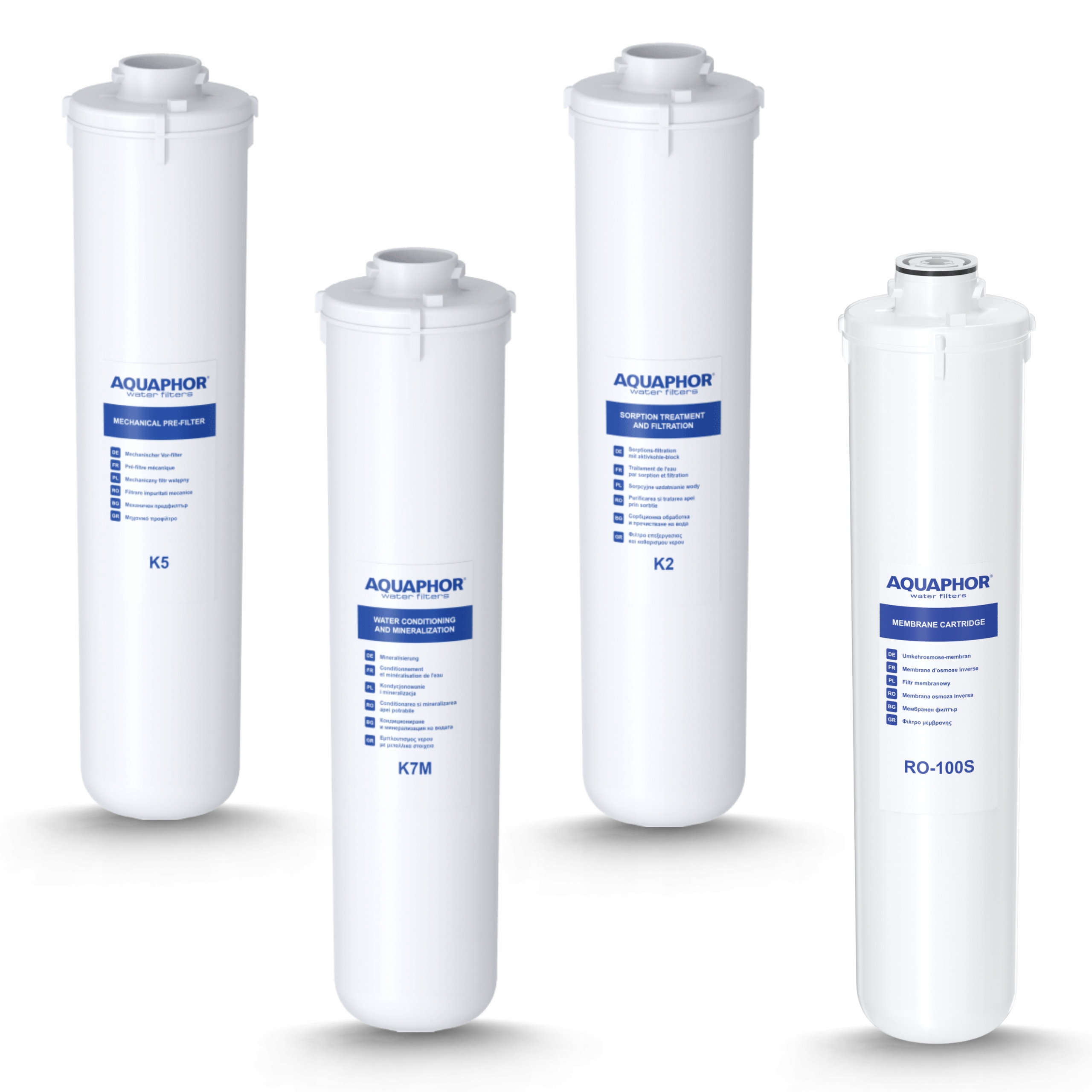 Vložky A Membrána Do Systému Reverzní Osmózy Aquaphor Morion 102S Komplet