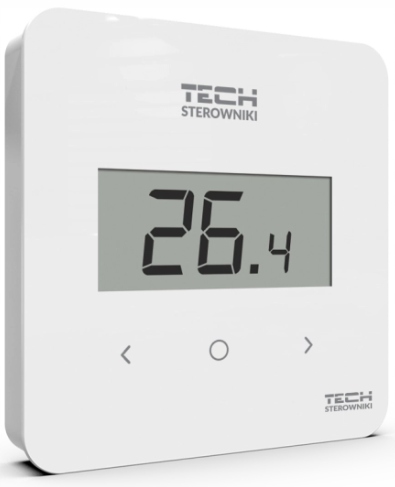 STEROWNIK REGULATOR TERMOSTAT POKOJOWY BEZPRZEWODOWY TECH R-8B PLUS Marka Tech