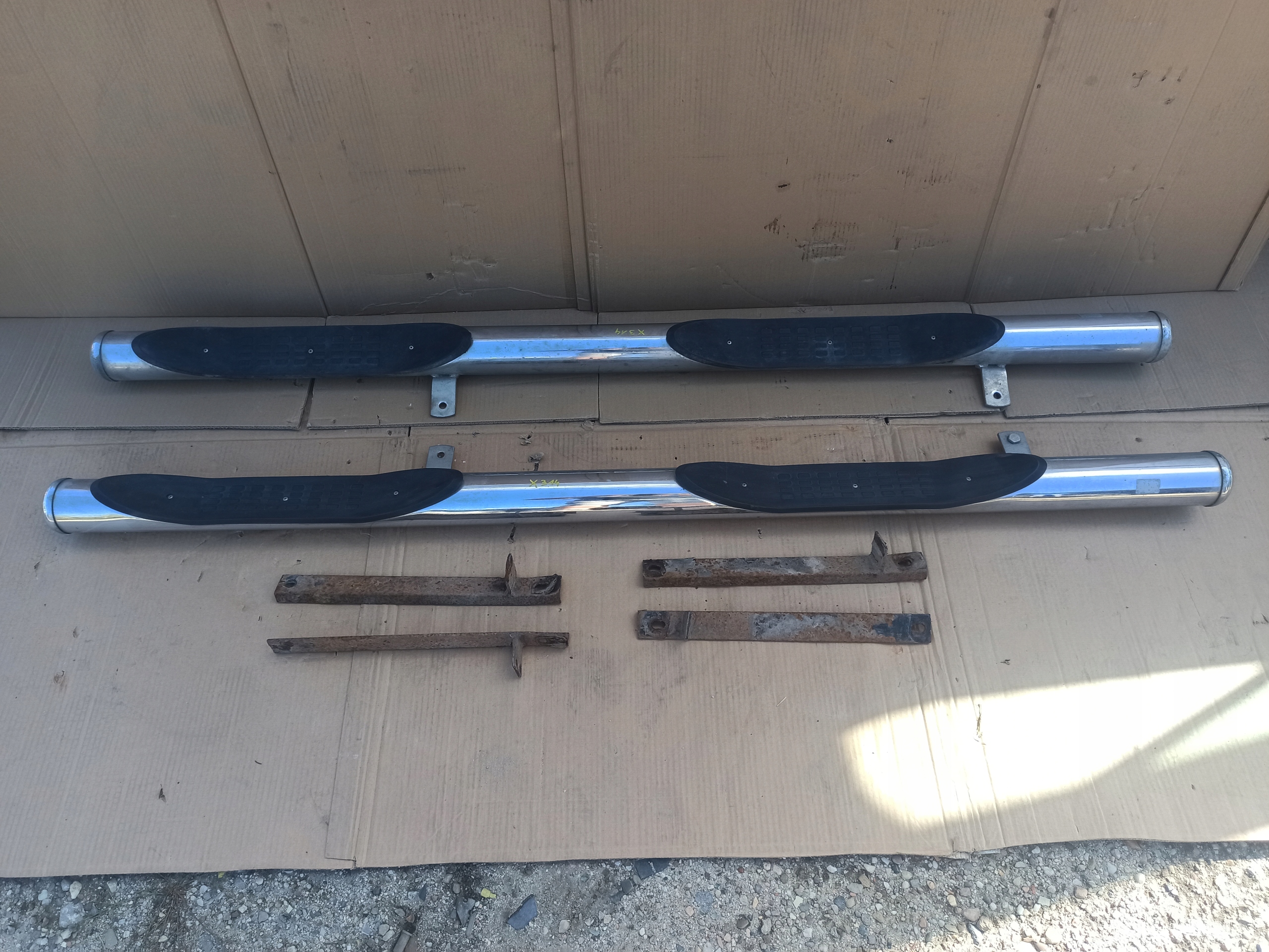 Progi stopnie orurowanie NISSAN QASHQAI I J10 06-13