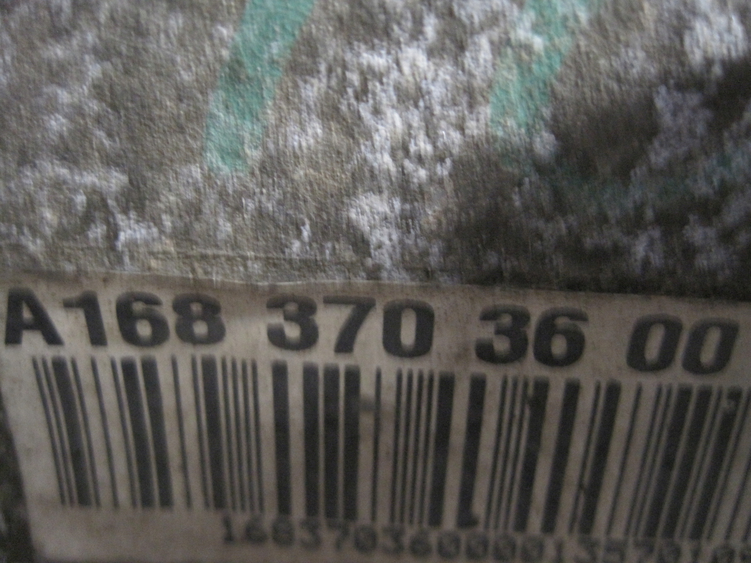 CAMBIO MERCEDES A KLASA 168 1,6I A1683703600