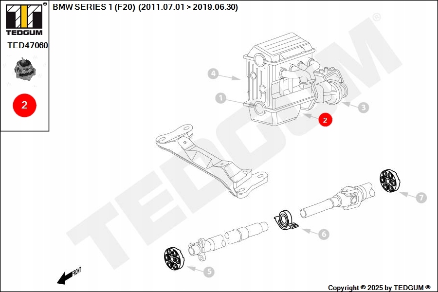 tedgum TED47060 Двигателя