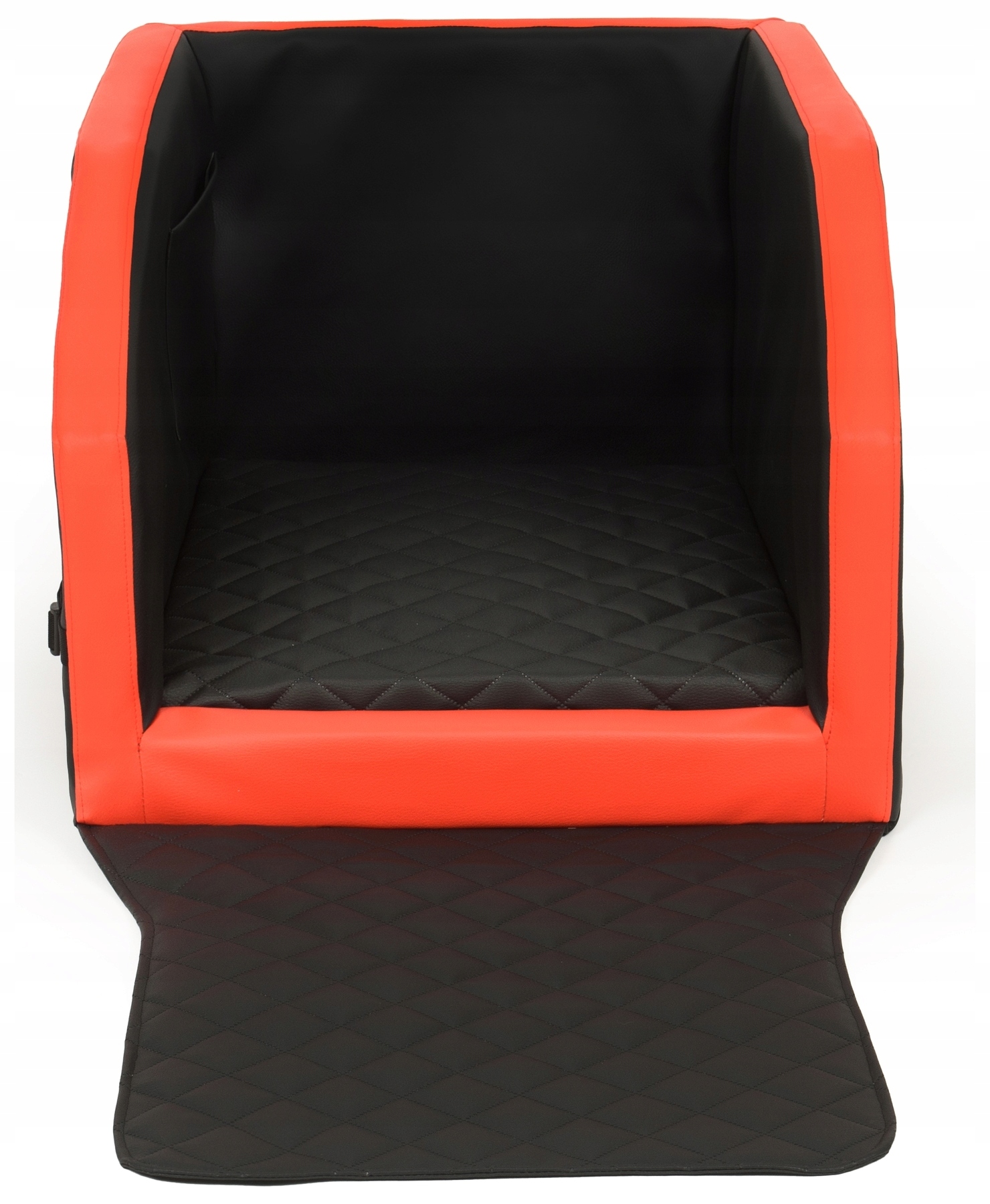 Přepravka pro psa na zadní sedadlo s matrací a pásem bezp